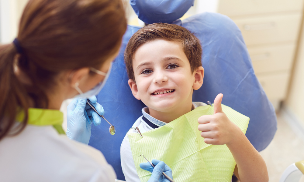 Prótese dentária infantil